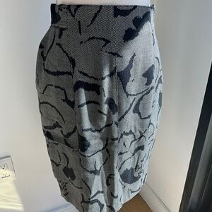Escada Two/Tone Pencil Skirt